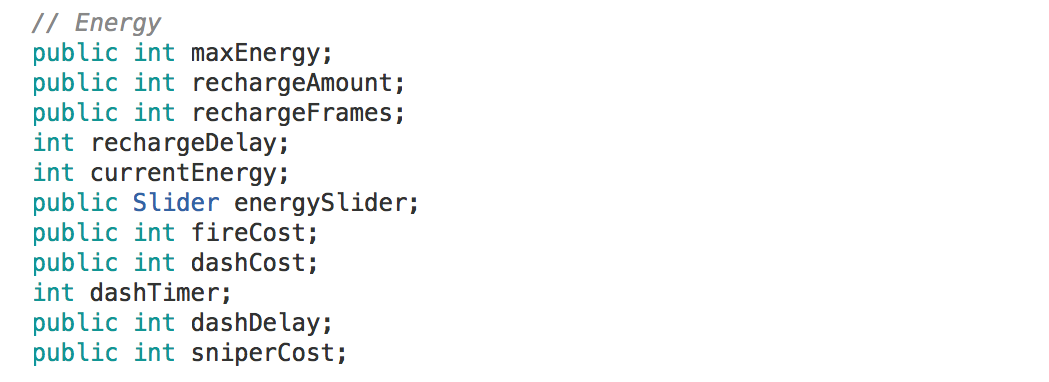 C# public variables