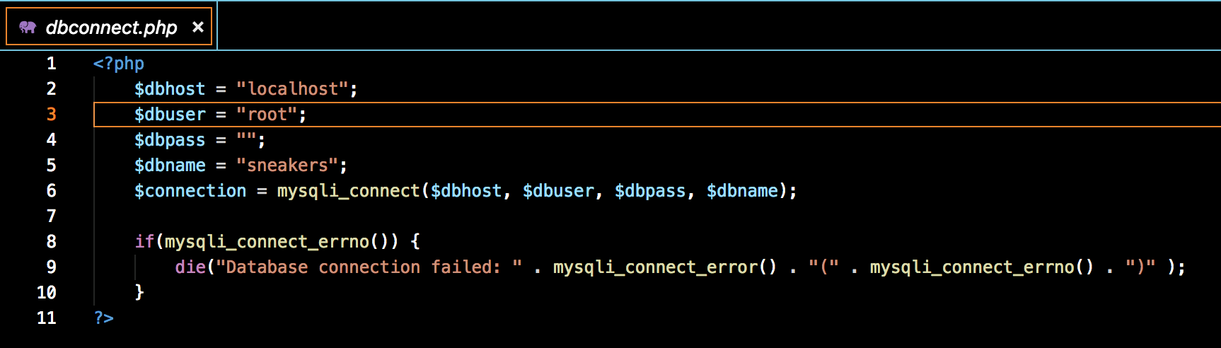 database connection