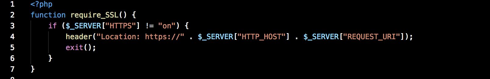 Account login pages require SSL
