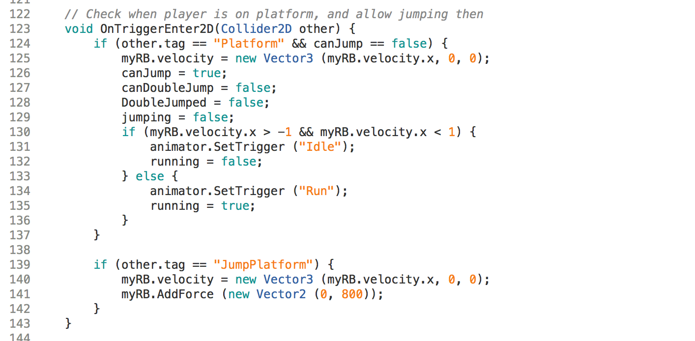 code for hit detection